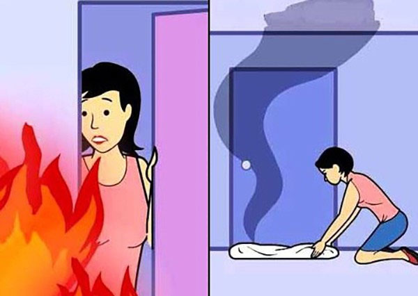 Bí quyết thoát hiểm khi gặp hỏa hoạn