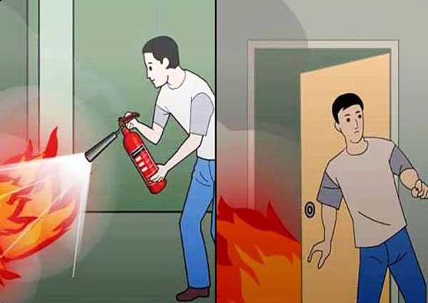Bí quyết thoát hiểm khi gặp hỏa hoạn