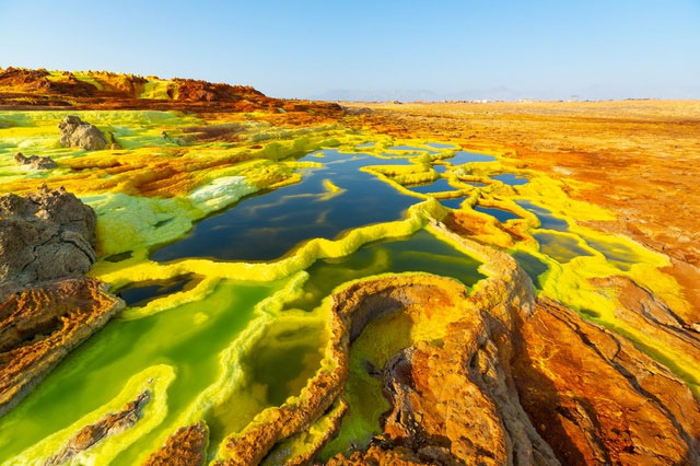 Hình ảnh về Dallol - nơi không thể có sự sống
