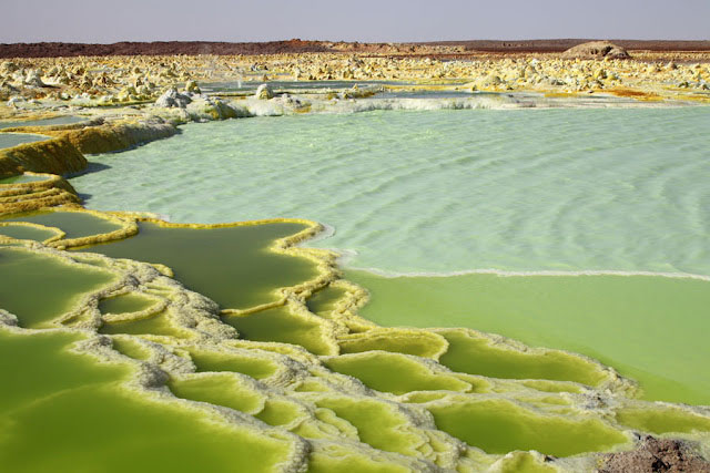 Dallol - nơi khắc nghiệt