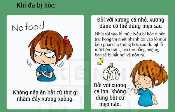 Hóc xương cá - điều cần lưu ý