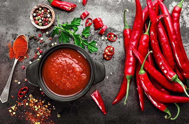 Ớt giúp tăng cường sức khỏe và làm ấm cơ thể.